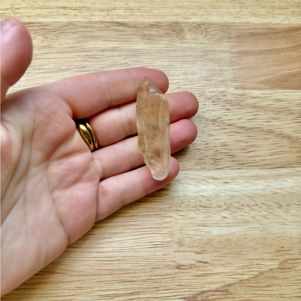 Natural Citrine Quartz Point